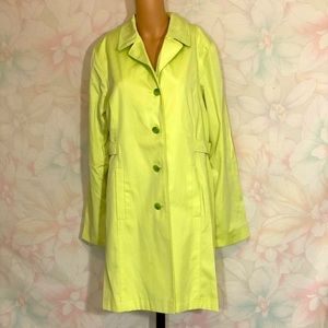 LONDON FOG Vintage Long Raincoat L